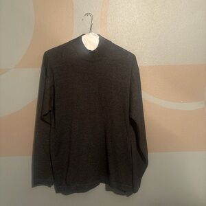 Men's Charcoal Crewneck Sweater